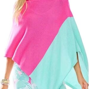 Lilly Pulitzer Kinnon Poncho Sweater